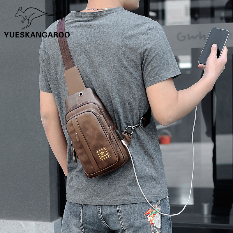 Mini Backpack Purse - Портативная нагрудная сумка для мужчин, модный