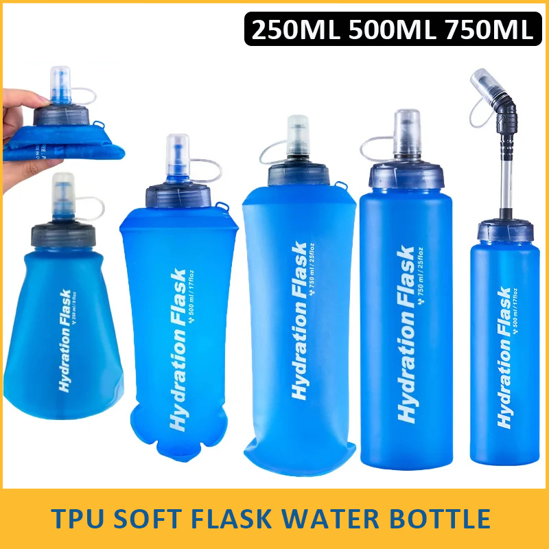 Hydration Pack Outdoor - 250/500/750 мл ТПУ Спортивная бутылка на