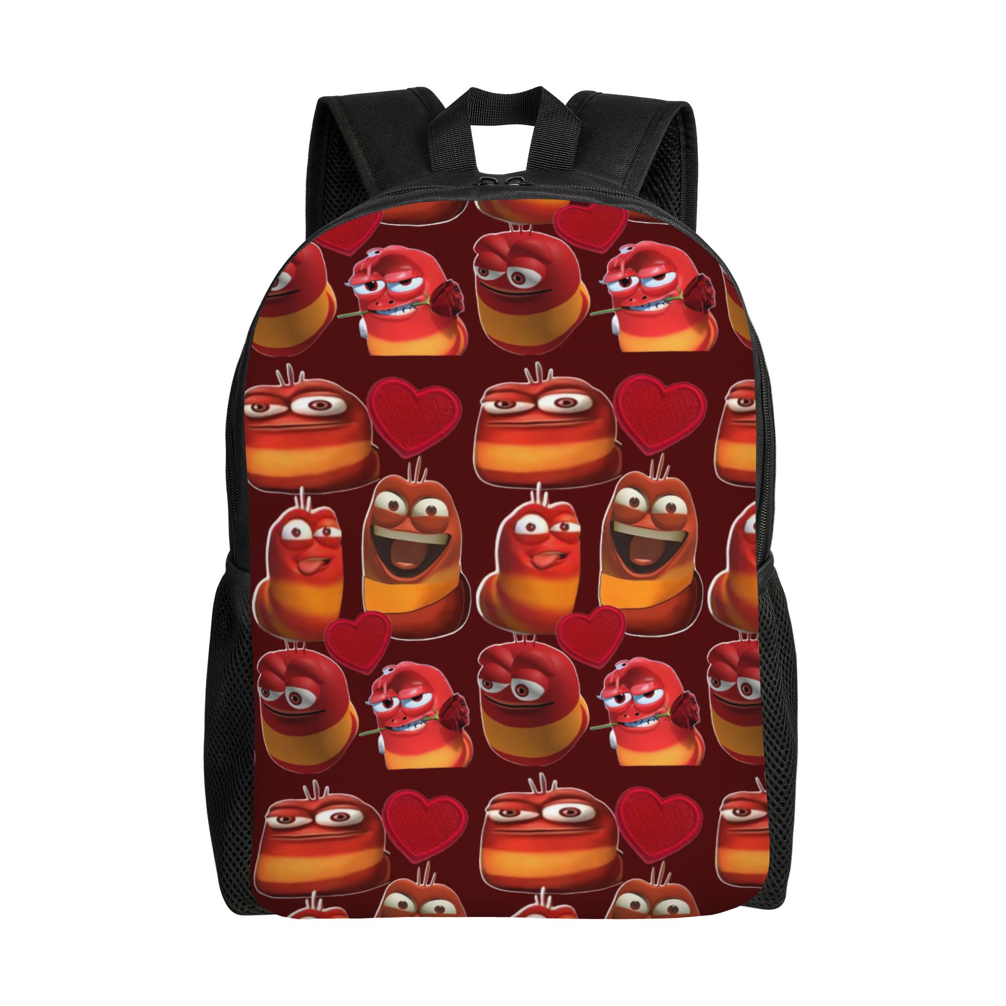School Backpack Teen - Рюкзак Larva Yellow Larva Red, спортивные