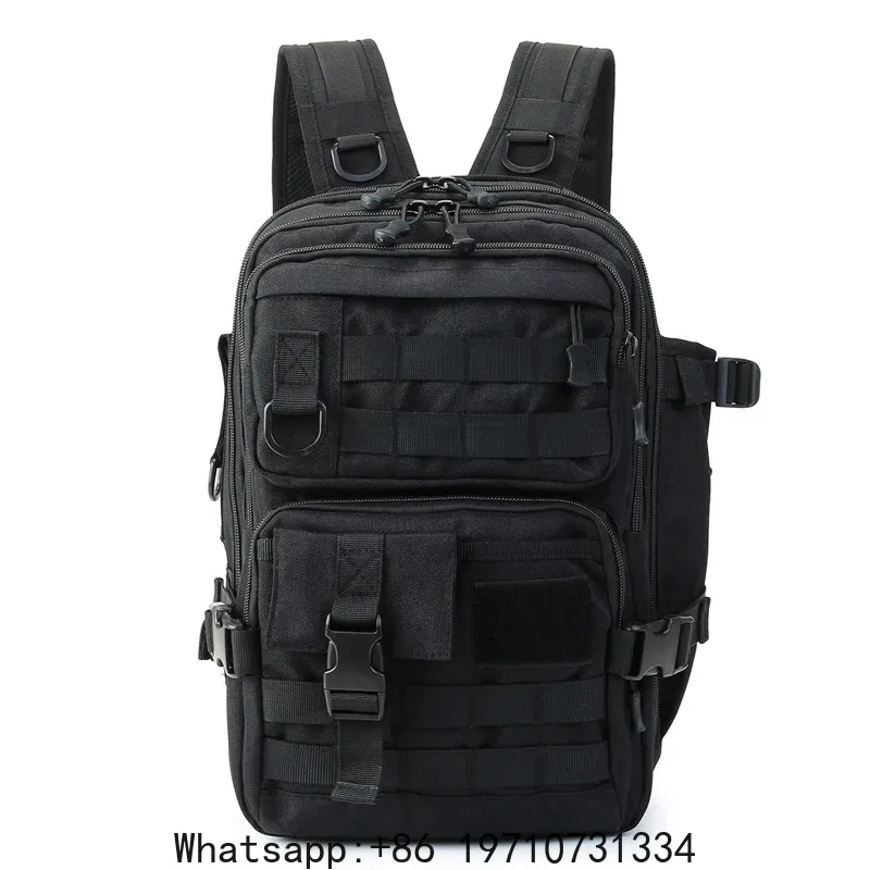 Hiking Backpack Waterproof - Водонепроницаемый рюкзак-сумка 1000D для снастей, двойная