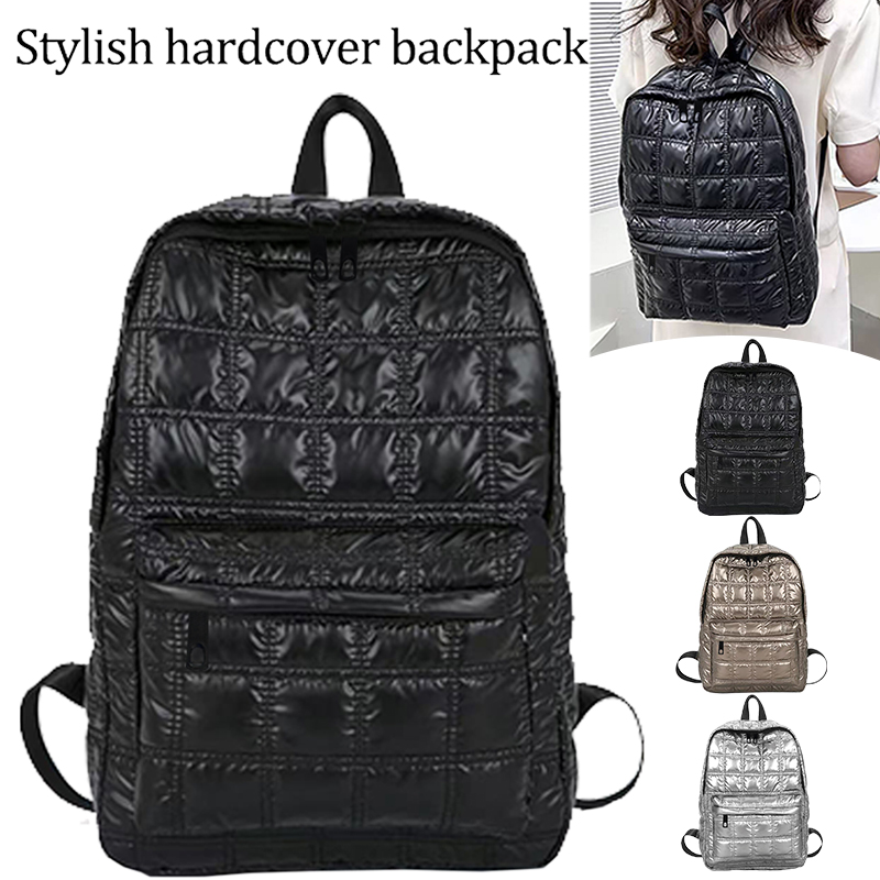 Canvas Backpack Casual - Модный стильный блестящий рюкзак, разноцветный, с