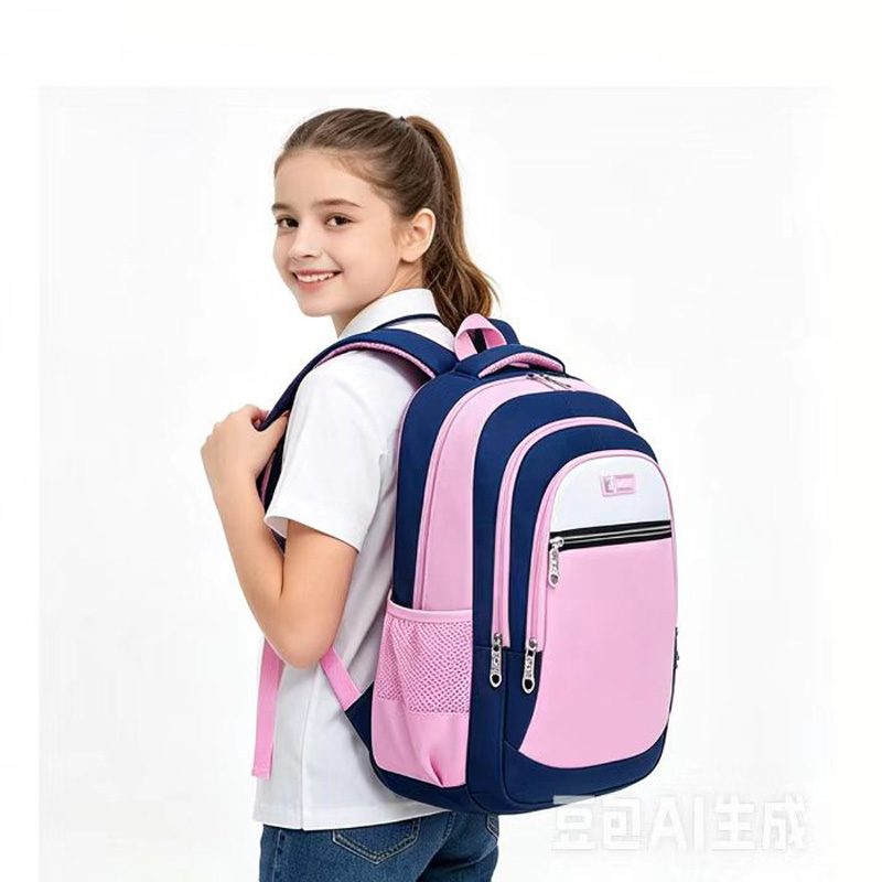 Canvas Backpack Casual - Детский рюкзак для девочек, школьная сумка
