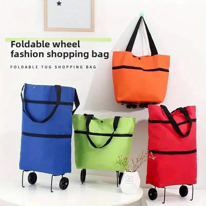 Foldable Backpack Small - Складная портативная тележка для покупок на