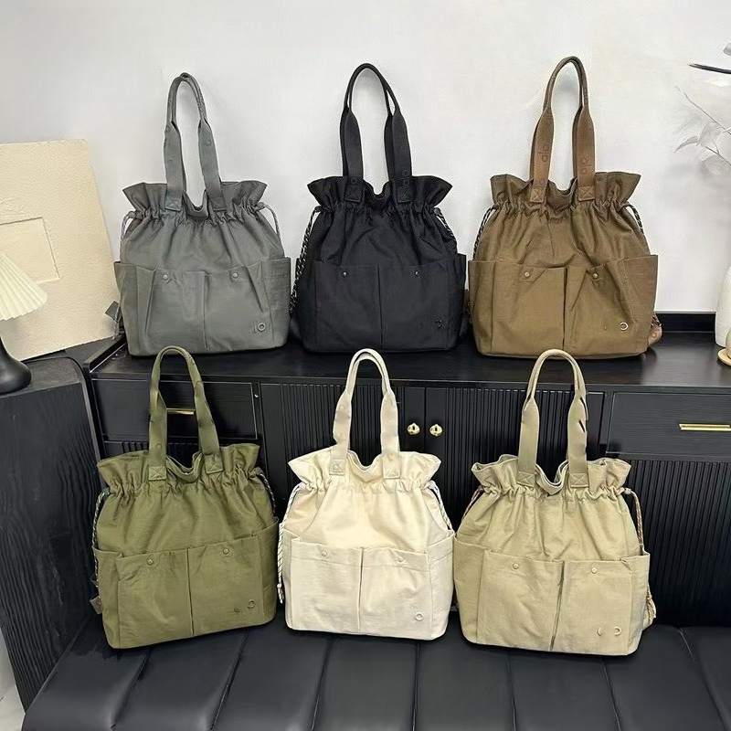 Drawstring Gym Bag - Вместительная сумка-мешок на шнурке из нейлона,
