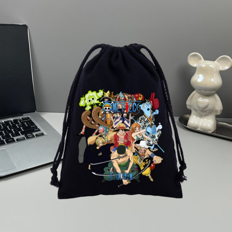 Drawstring Gym Bag - Рюкзак-мешок на шнурке с принтом аниме