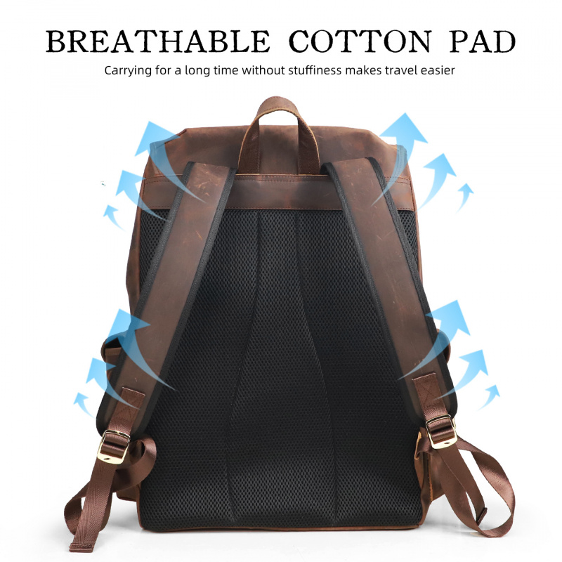 Новые поступления, кожаный рюк – обзор и цена Leather Backpack Vintage