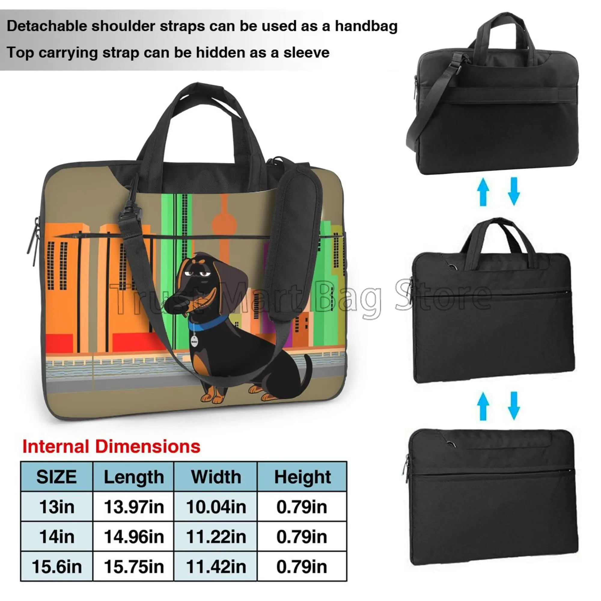 Симпатичная женская сумка для  – обзор и цена Laptop Backpack 15.6