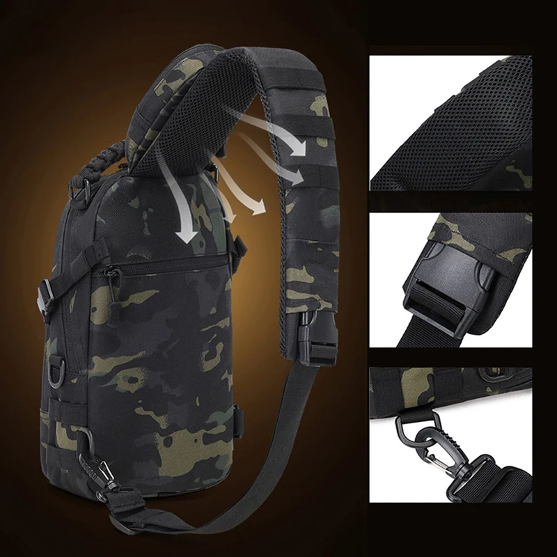 Мужская поясная сумка, спортив – обзор и цена Sling Backpack Shoulder