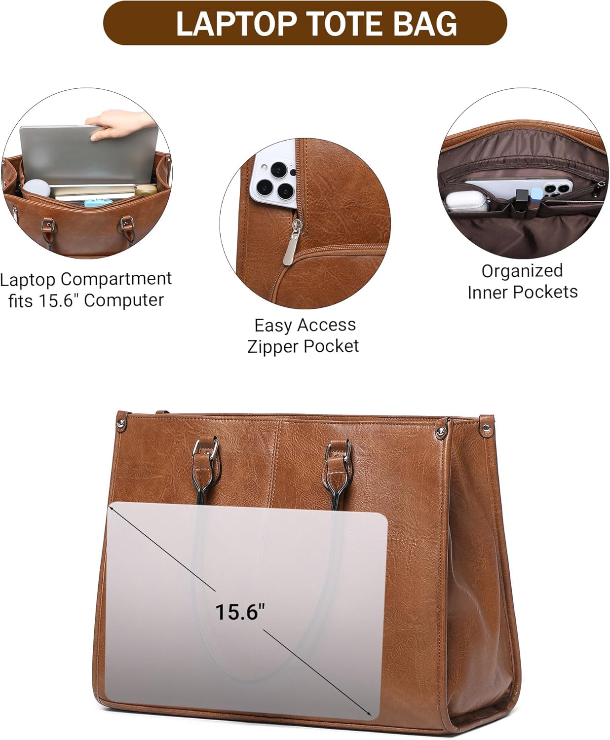 Сумка-тоут для ноутбука 2-в-1  – обзор и цена Laptop Backpack 15.6