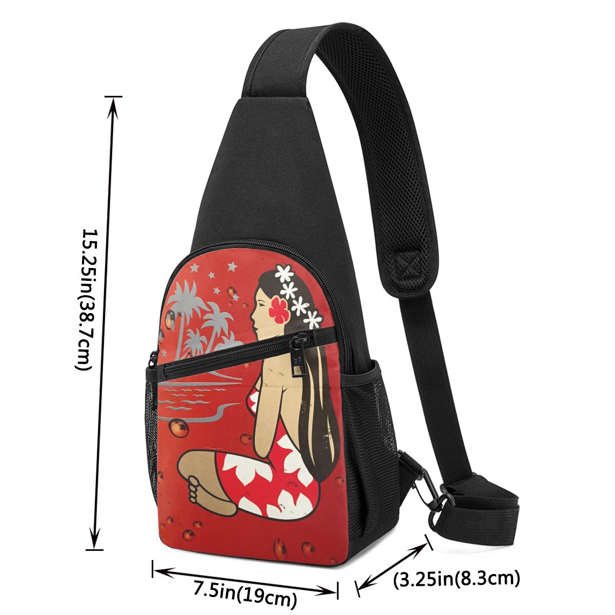 Сумка на грудь Hinano Tahiti,  – обзор и цена Sling Backpack Shoulder