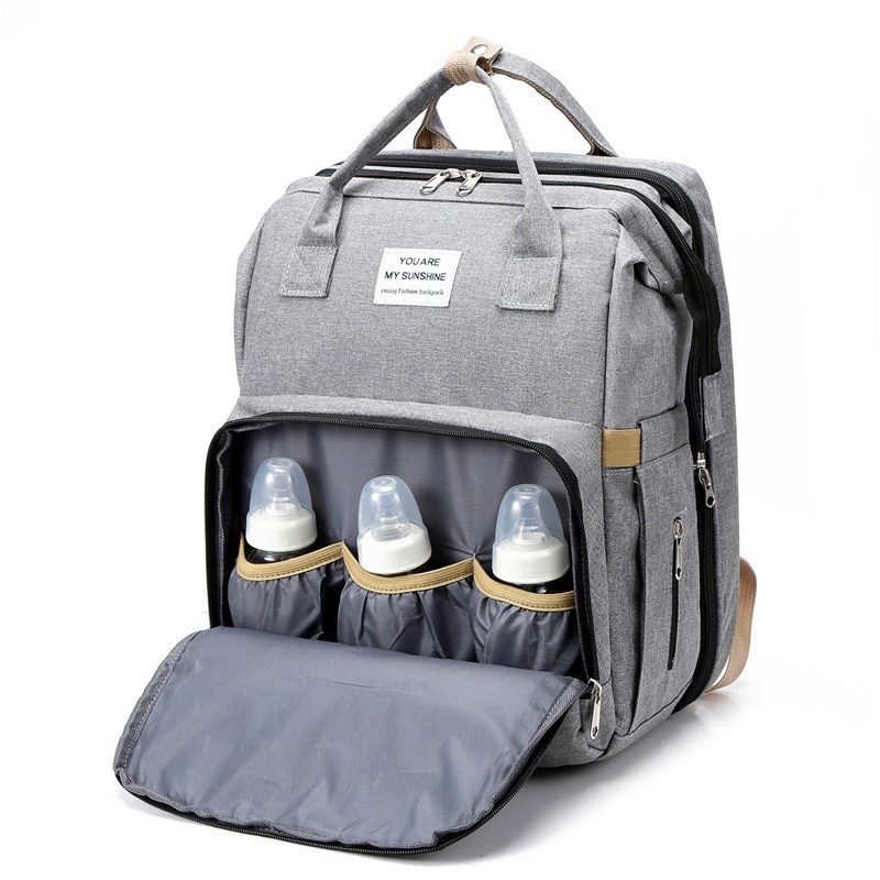 Модная складная детская кроват – обзор и цена Backpack Diaper Bag