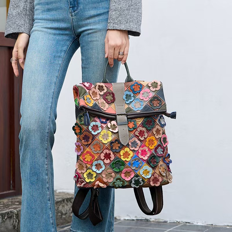 Винтажный женский рюкзак из на – обзор и цена Fashion Backpack Women