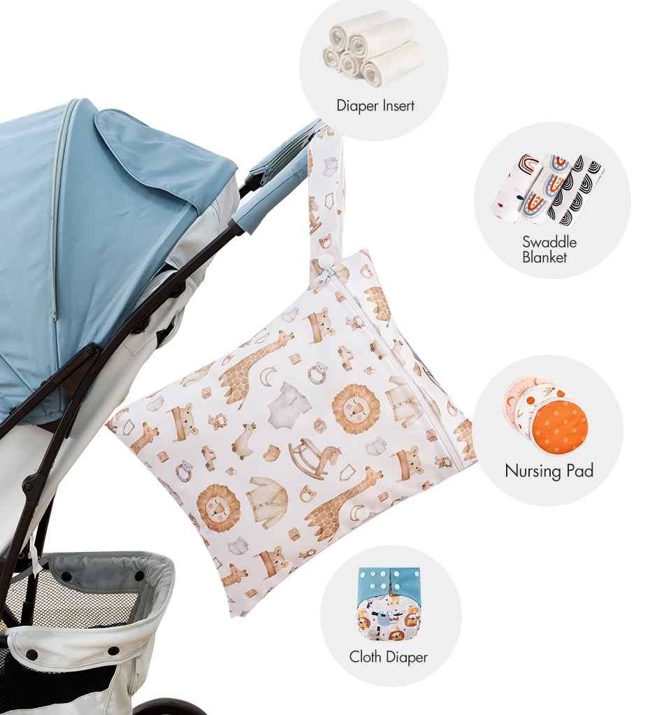 3 шт., дорожная косметичка для – обзор и цена Backpack Diaper Bag