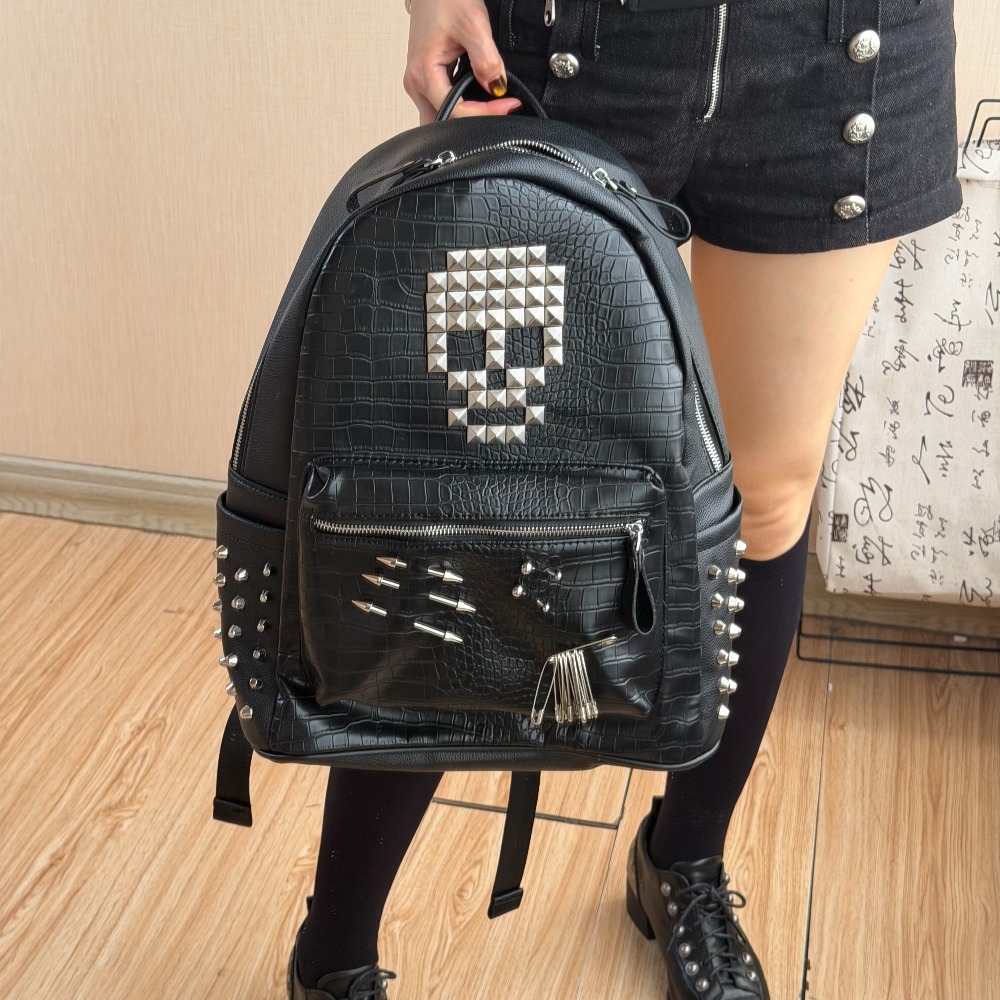 Оригинальный черный рюкзак с у – обзор и цена Fashion Backpack Women