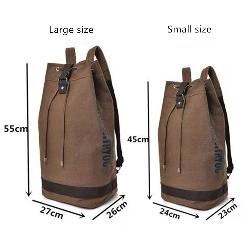 2026 Холщовый рюкзак с двойным – обзор и цена Canvas Backpack Casual