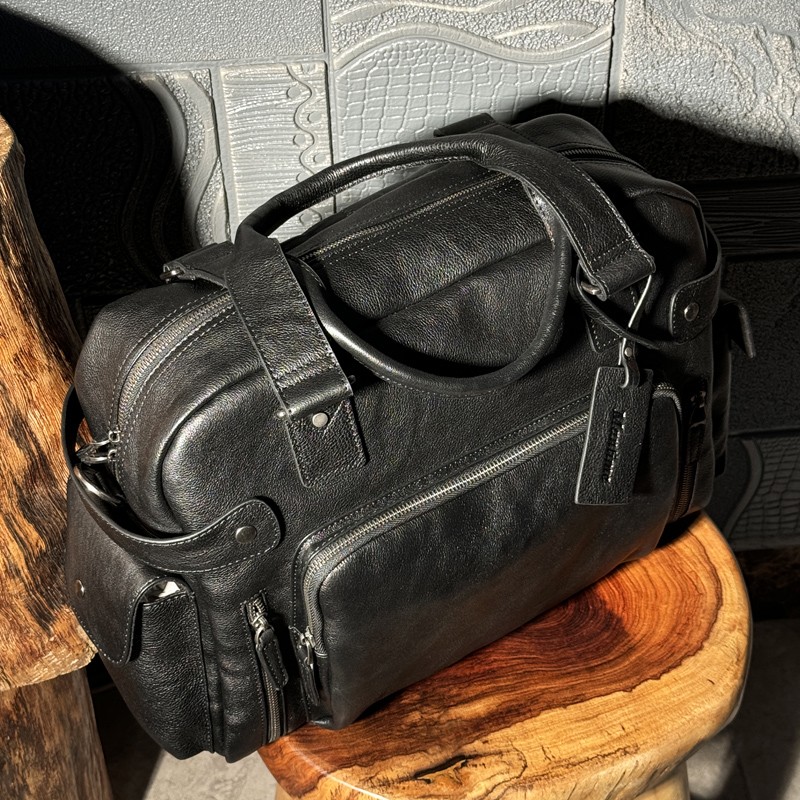 Винтажная мужская сумка из лас – обзор и цена Leather Backpack Vintage