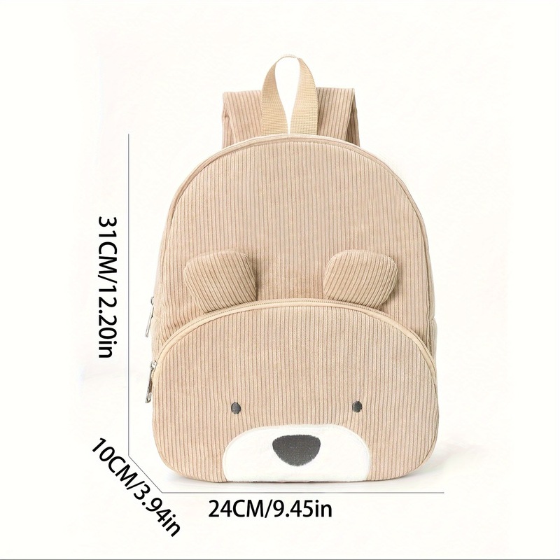 Милый вельветовый рюкзак с миш – обзор и цена Canvas Backpack Casual