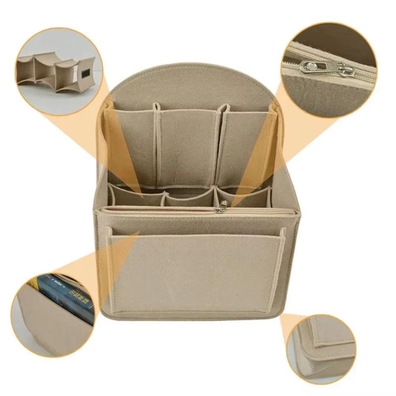 Портативный войлочный вкладыш  – обзор и цена Backpack Insert Organizer