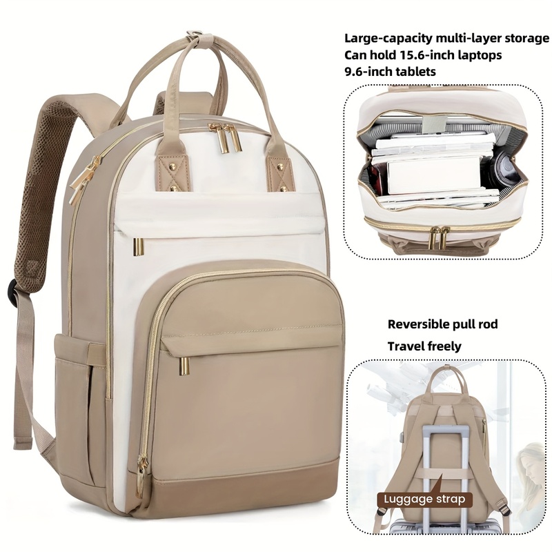 Женский многоцветный рюкзак с  – обзор и цена Canvas Backpack Casual