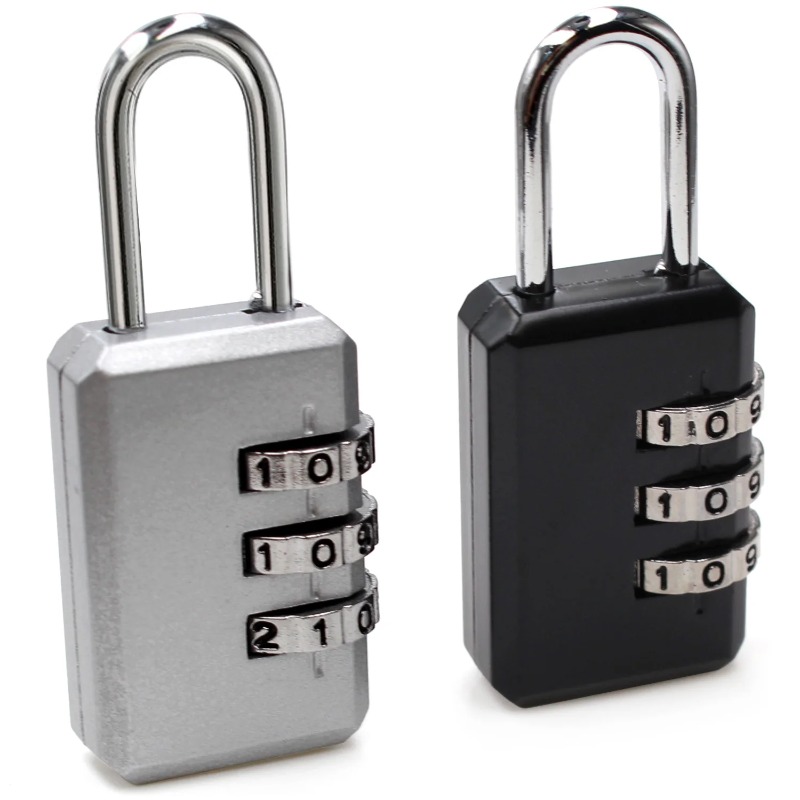 Маленький кодовый замок с 3-зн – обзор и цена Backpack Lock Combo