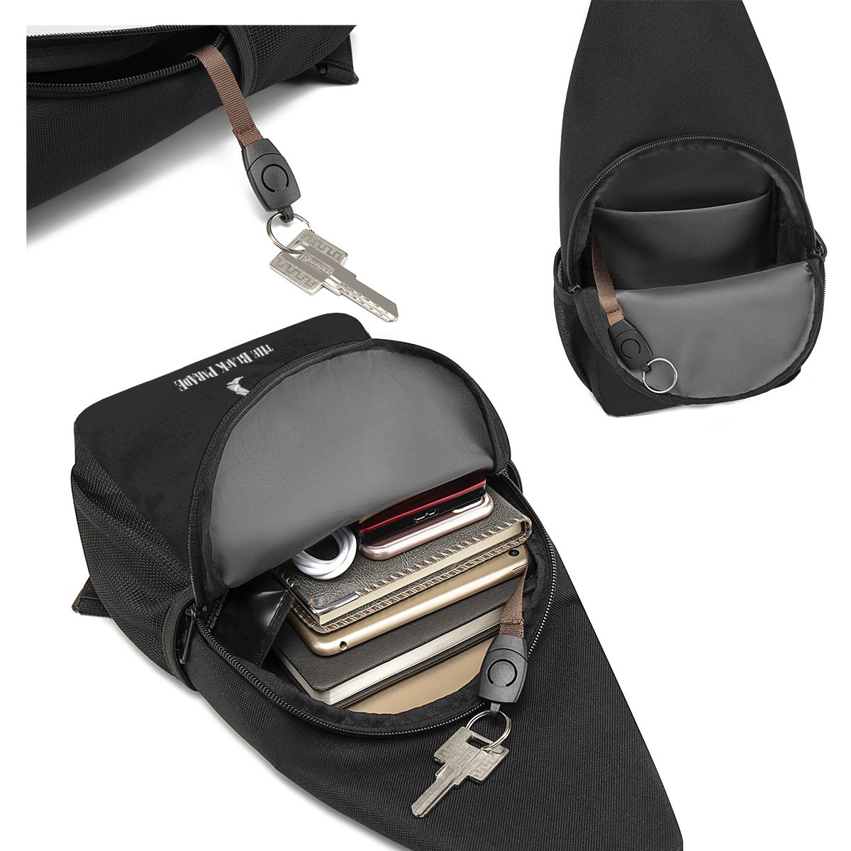 Сумка на грудь Rock MCR My Che – обзор и цена Sling Backpack Shoulder