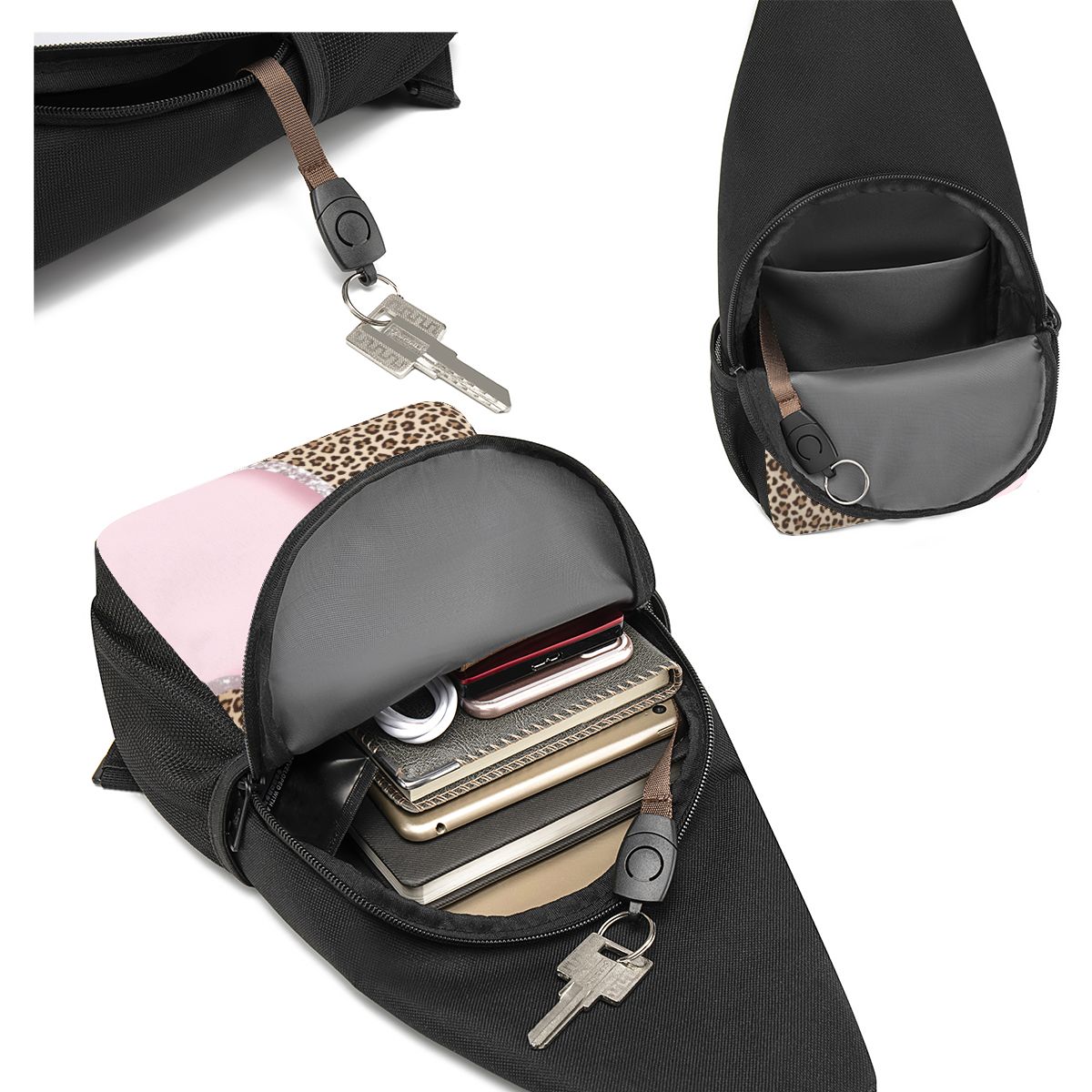 Классическая нагрудная сумка J – обзор и цена Sling Backpack Shoulder