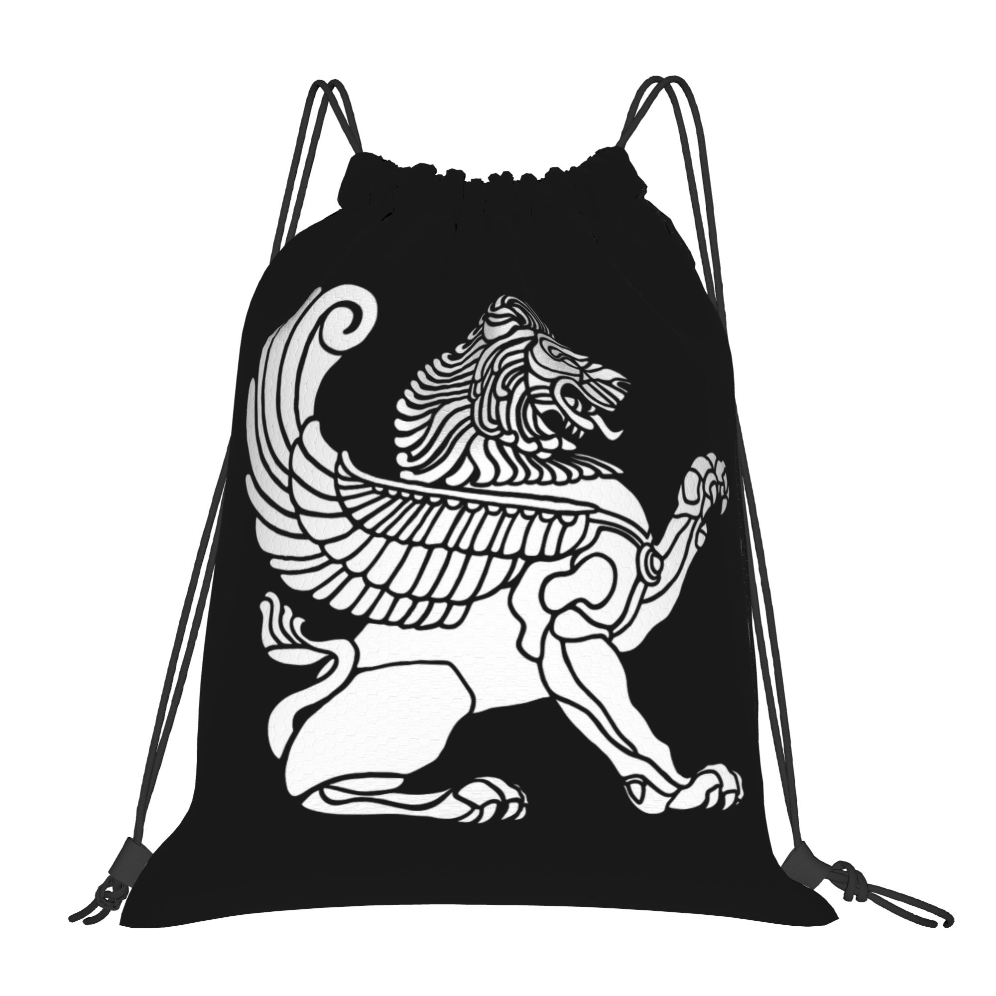 Рюкзак-мешок с символикой перс – обзор и цена Drawstring Gym Bag