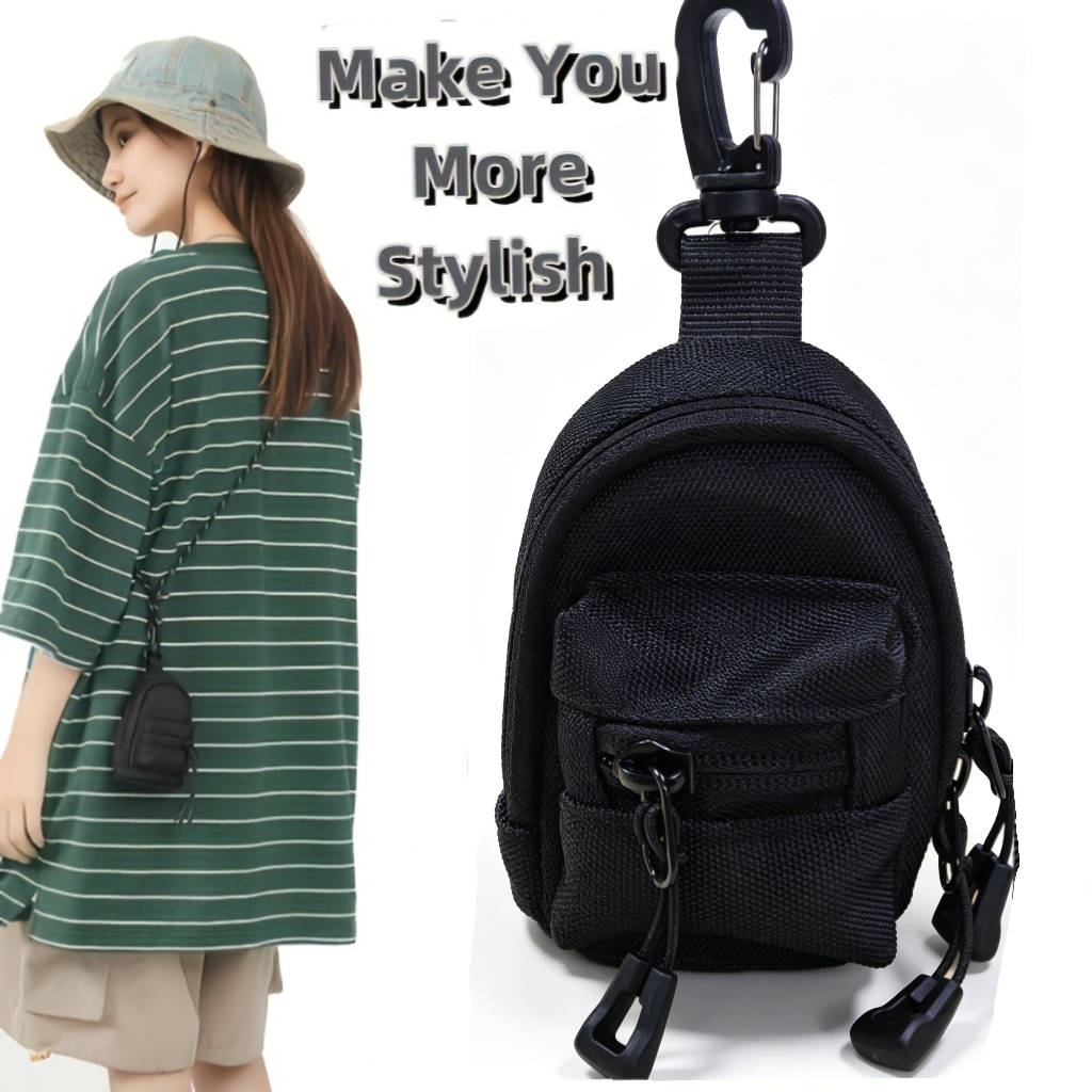 Мужской нейлоновый мини-кошеле – обзор и цена Mini Backpack Purse