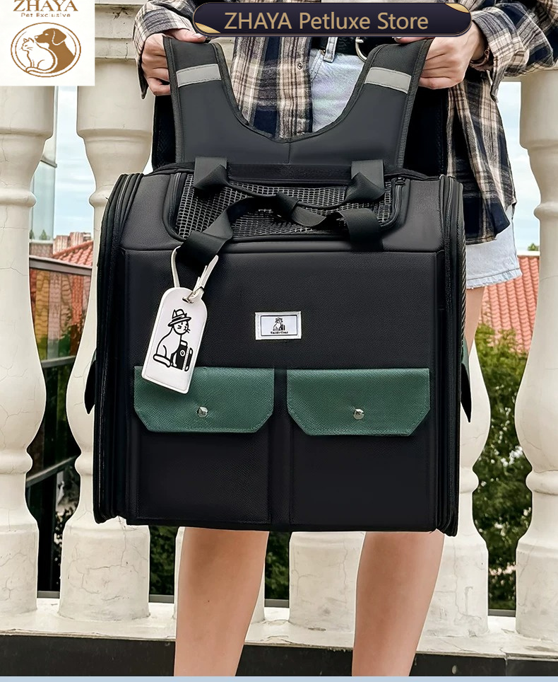 Рюкзак-переноска ZHAYA для кру – обзор и цена Foldable Backpack Small