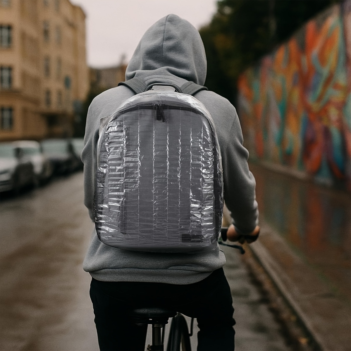10 шт. эластичных одноразовых  – обзор и цена Rain Cover Backpack