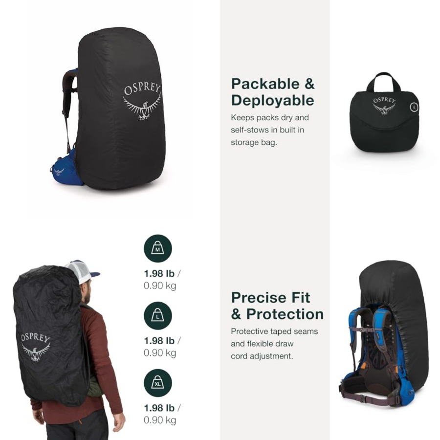 Ультралегкий дождевик для рюкз – обзор и цена Rain Cover Backpack