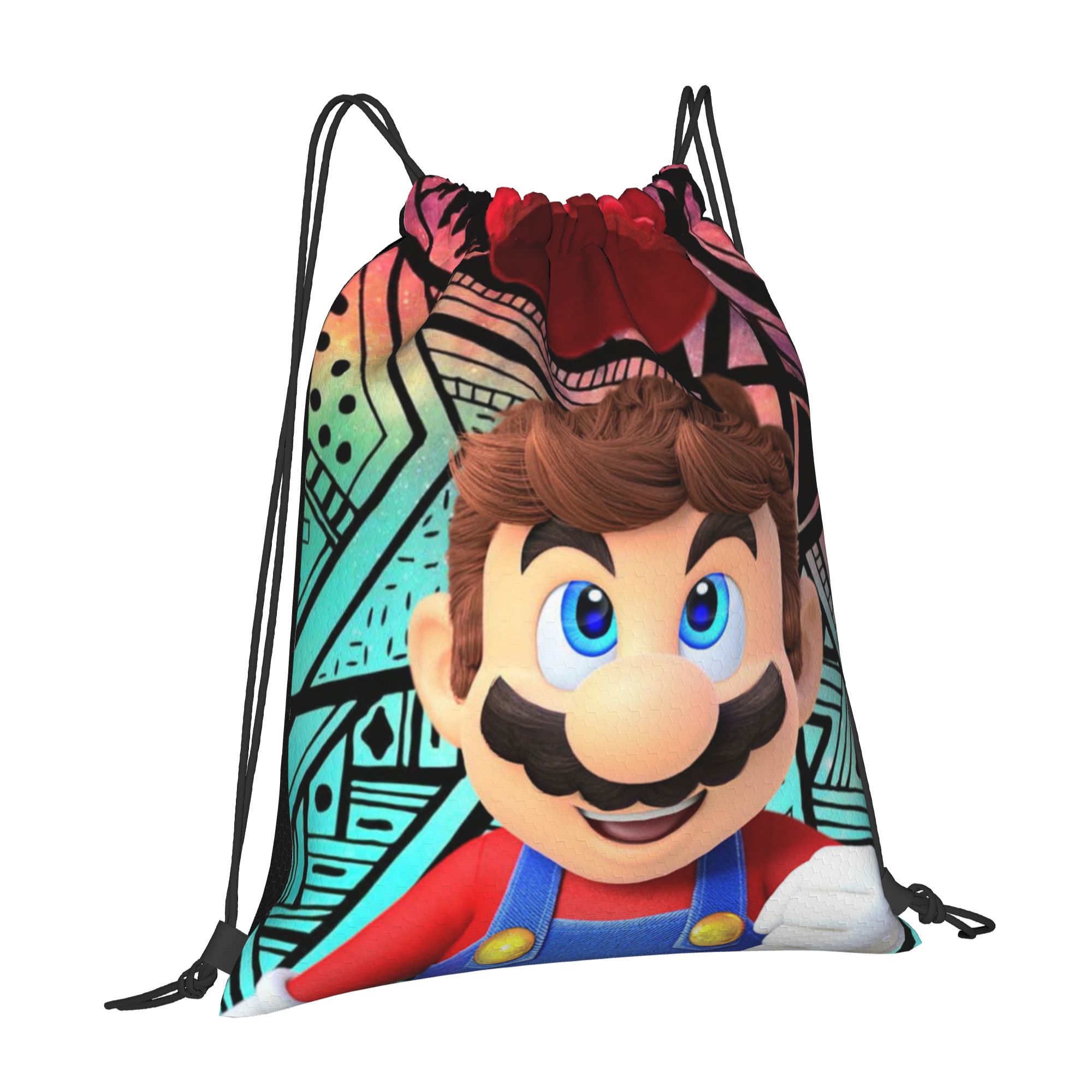 Сумка-мешок Custom M-Marioes V – обзор и цена Drawstring Gym Bag