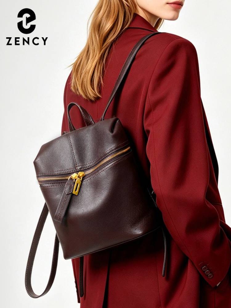 Женский рюкзак Zency из натура – обзор и цена Leather Backpack Vintage