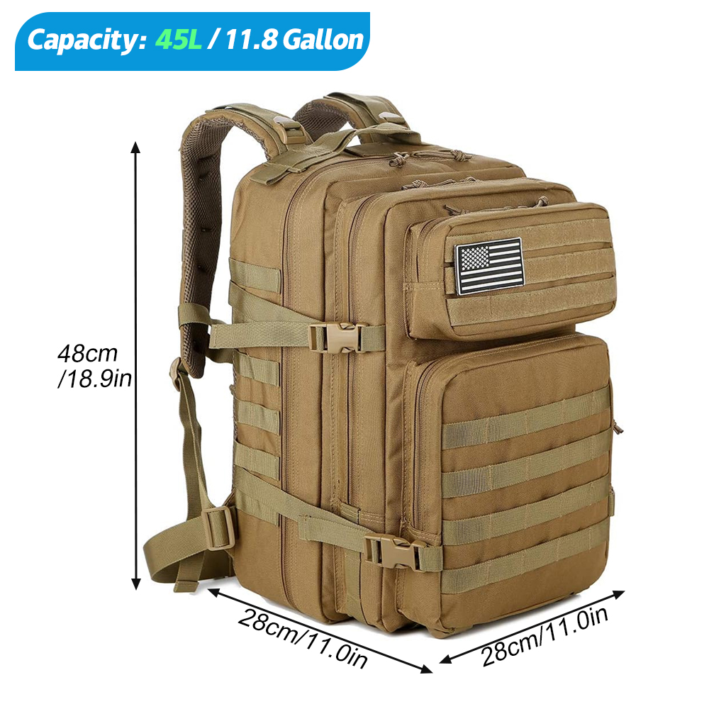 Тактический рюкзак 45 л для му – обзор и цена Rucksack Military Style