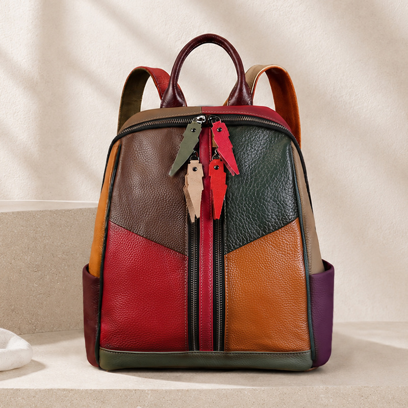 Женский рюкзак из натуральной  – обзор и цена Leather Backpack Vintage